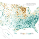 Illustration for article titled A Map Of Where Bars Outnumber Grocery Stores
